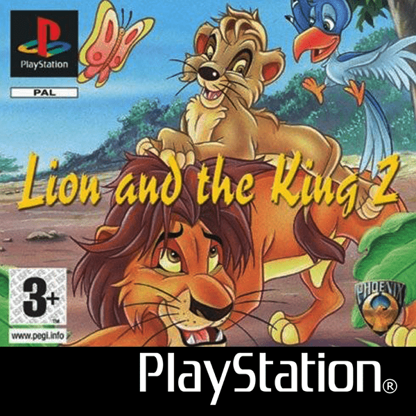 Lion and the King 2 box art for Playstation